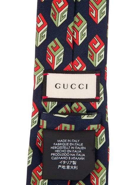 gucci tie labels|authentic gucci labels.